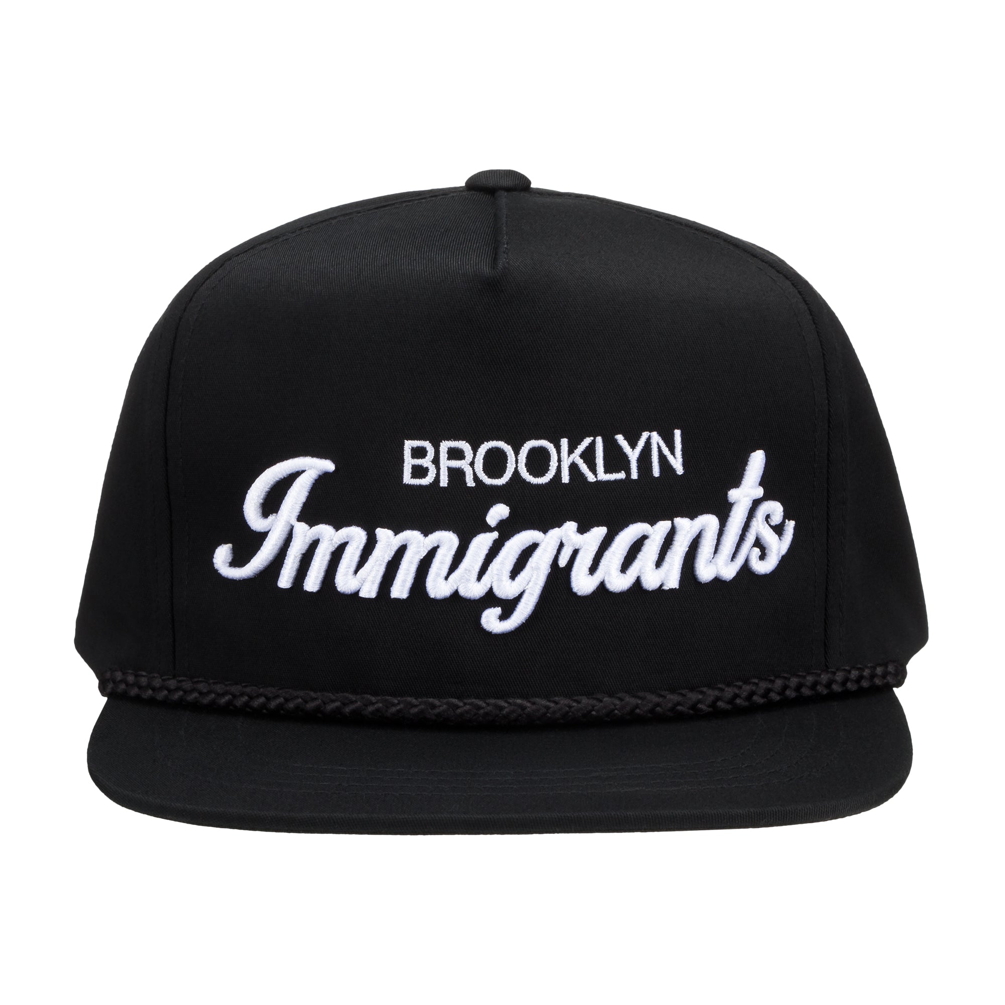 "Brooklyn Immigrants" Classic Flat-Bill Snapback