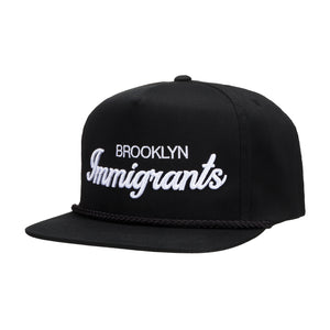 "Brooklyn Immigrants" Classic Flat-Bill Snapback