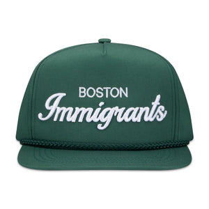 "Boston Immigrants" Classic Flat-Bill Snapback