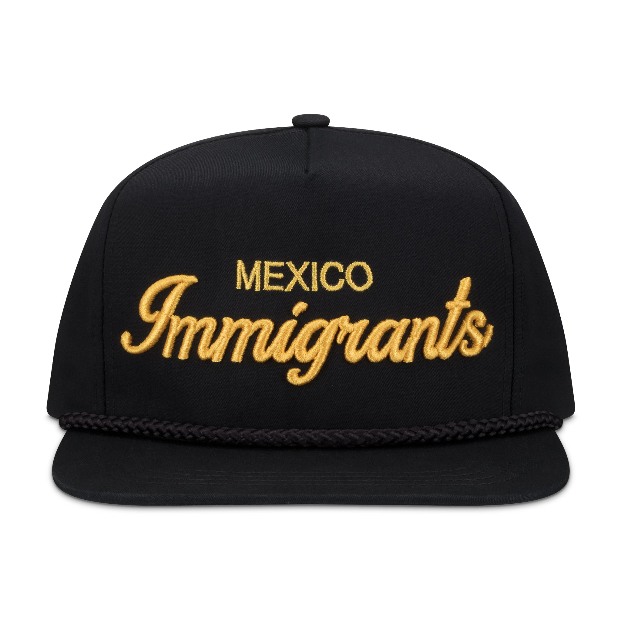 "Mexico Immigrants " Classic Flat-Bill Snapback