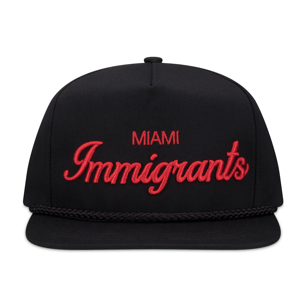 "Miami Immigrants" Classic Flat-Bill Snapback