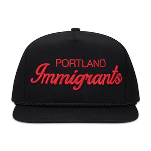 "Portland Immigrants" Classic Flat-Bill Snapback