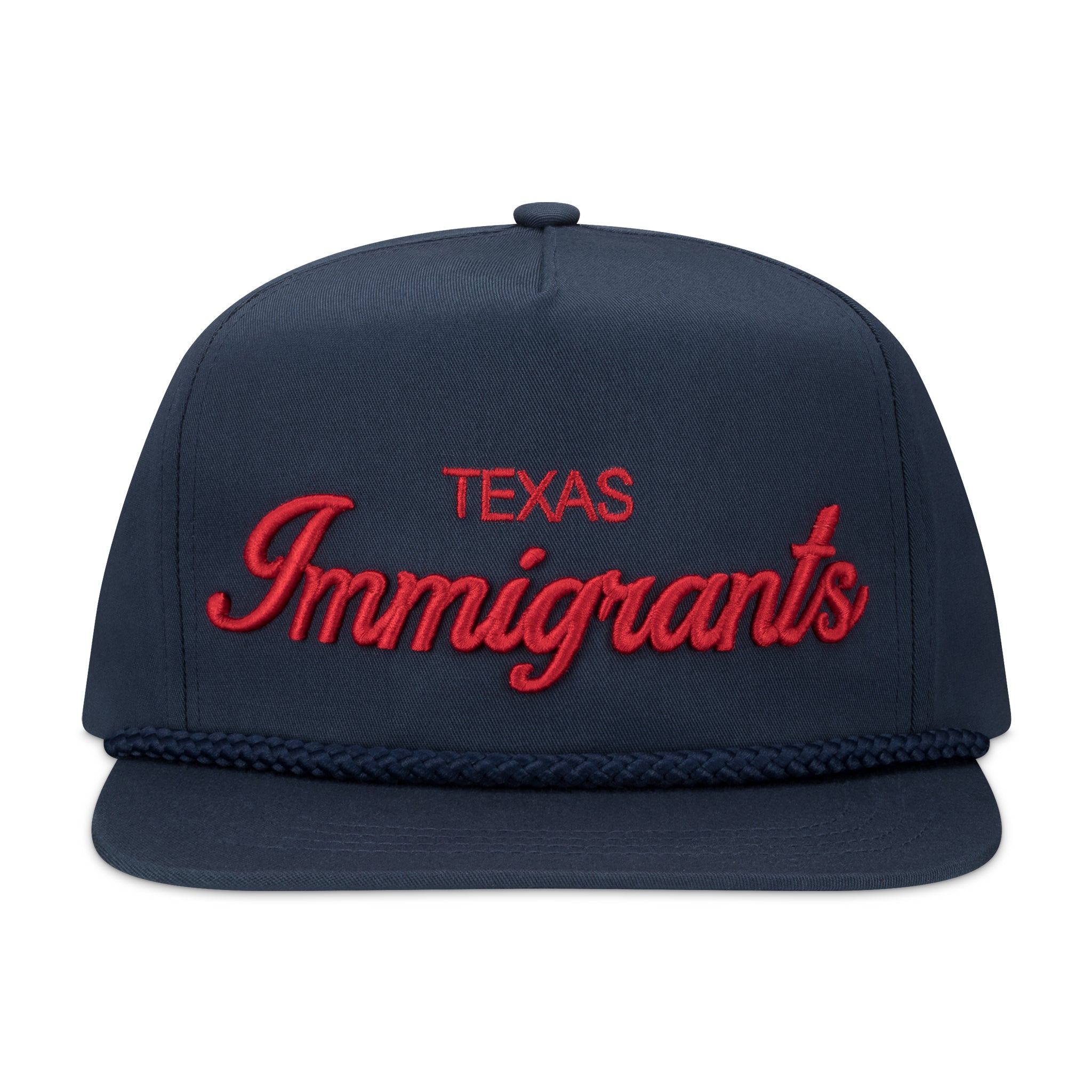 "Texas Immigrants" Classic Flat-Bill Snapback