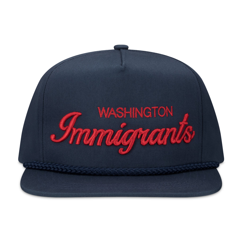 "Washington" Classic Flat-Bill Snapback